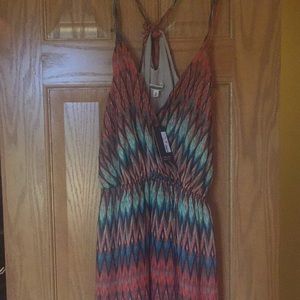 A dress short in front, long in back